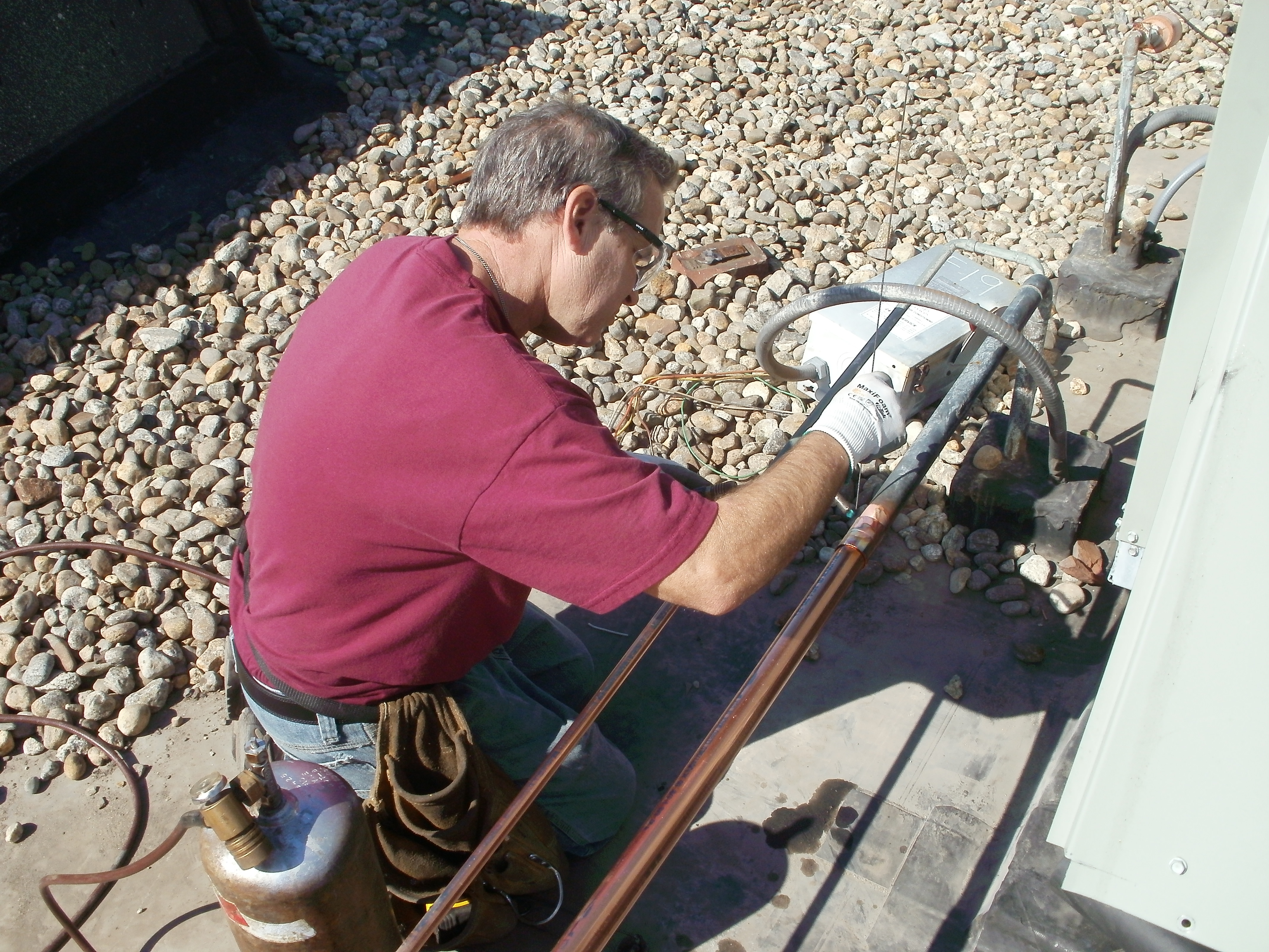 Controlled Air RTU Installation Piping Controlled Air RTU Installation Piping