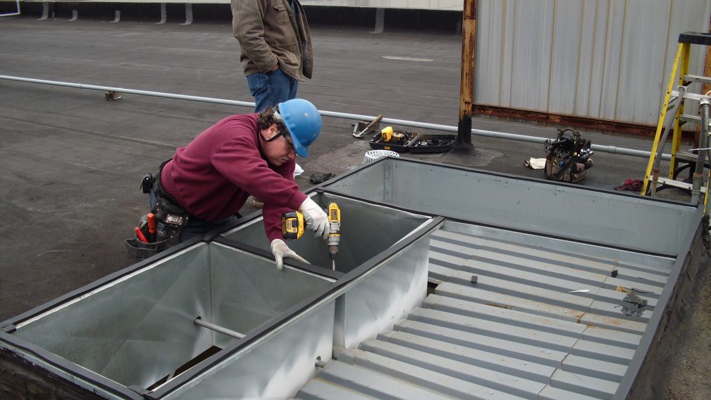 Controlled Air RTU Installation Controlled Air RTU Installation
