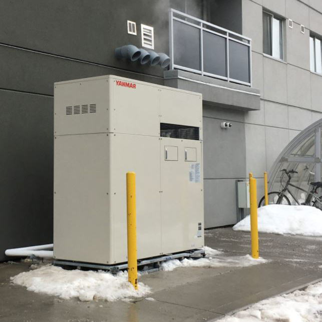 Yanmar CHP apartment complex