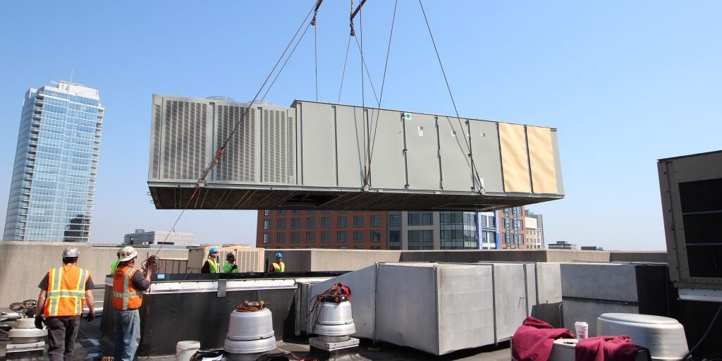 1010 Washington Blvd, Stamford RTU Replacement Rigging