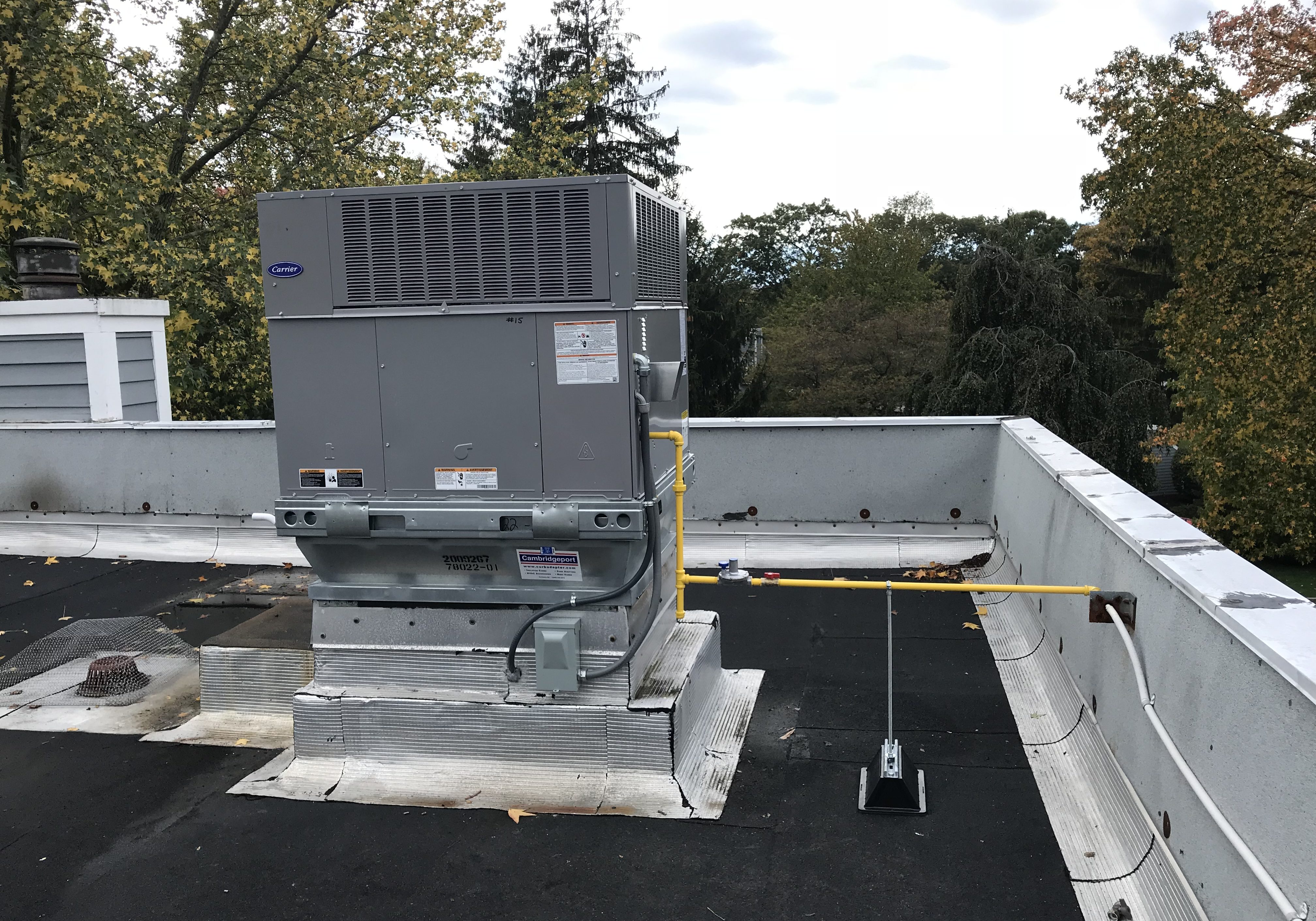 Castle Rock Condominiums Roof Top Change Out