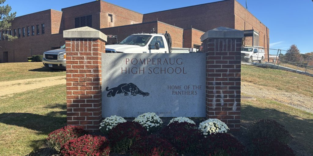 Pomperaug high school installation