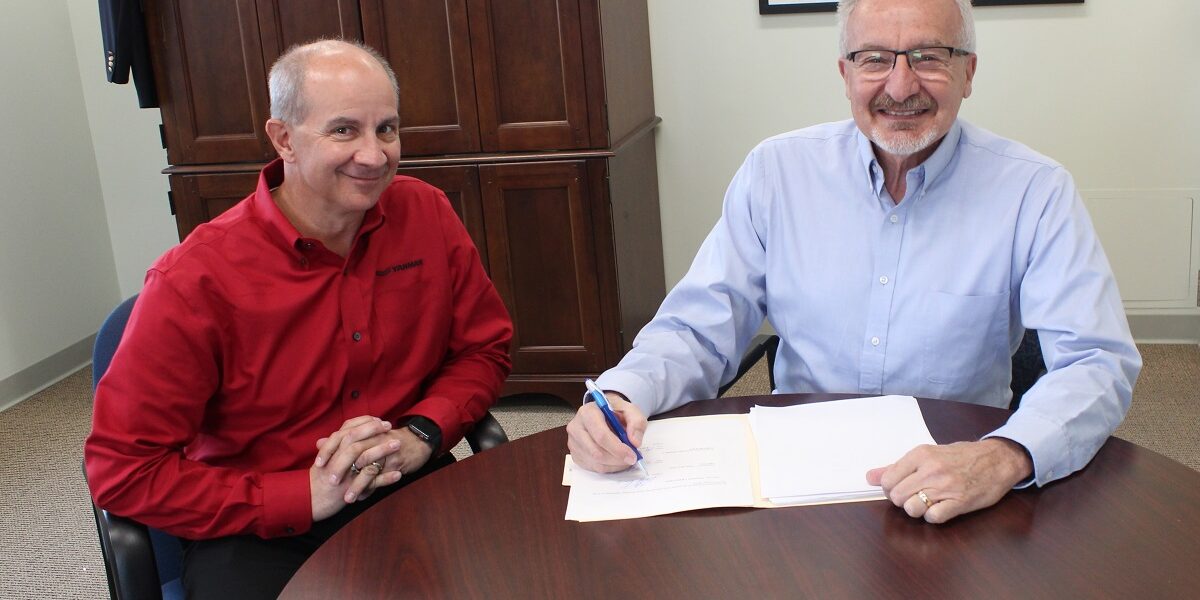 Yanmar and Controlled Air Signing