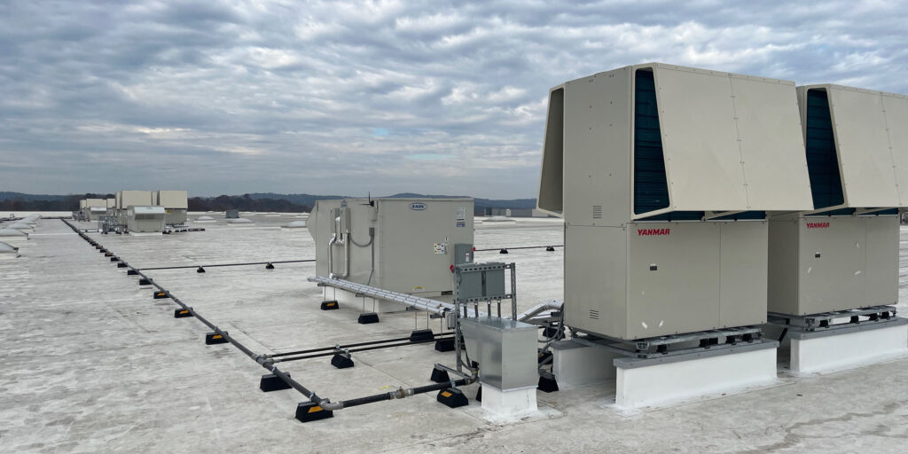 Delivering a Turnkey Energy Efficient HVAC Solution for Yanmar Warehouses Gas Heat Pumps